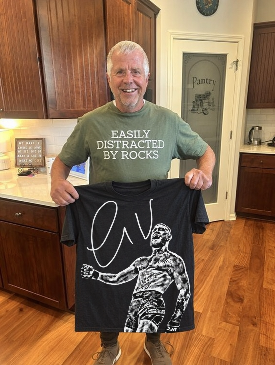 Customer wearing CONOR MCGREGOR II